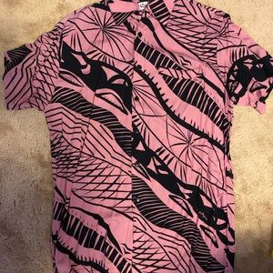 Missing Polynesia mens aloha shirt